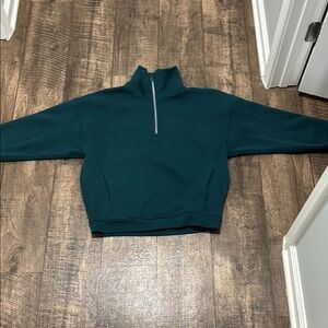 Brand New Lululemon Teal Quarter-Zip Pullover